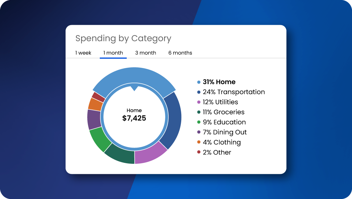 spending wheel widget